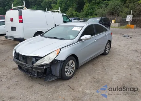 2011 Hyundai Sonata Gls from USA, damaged, VIN 5NPEB4AC1BH170227